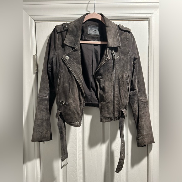 Blank NYC suede Moto jacket - Picture 2 of 6